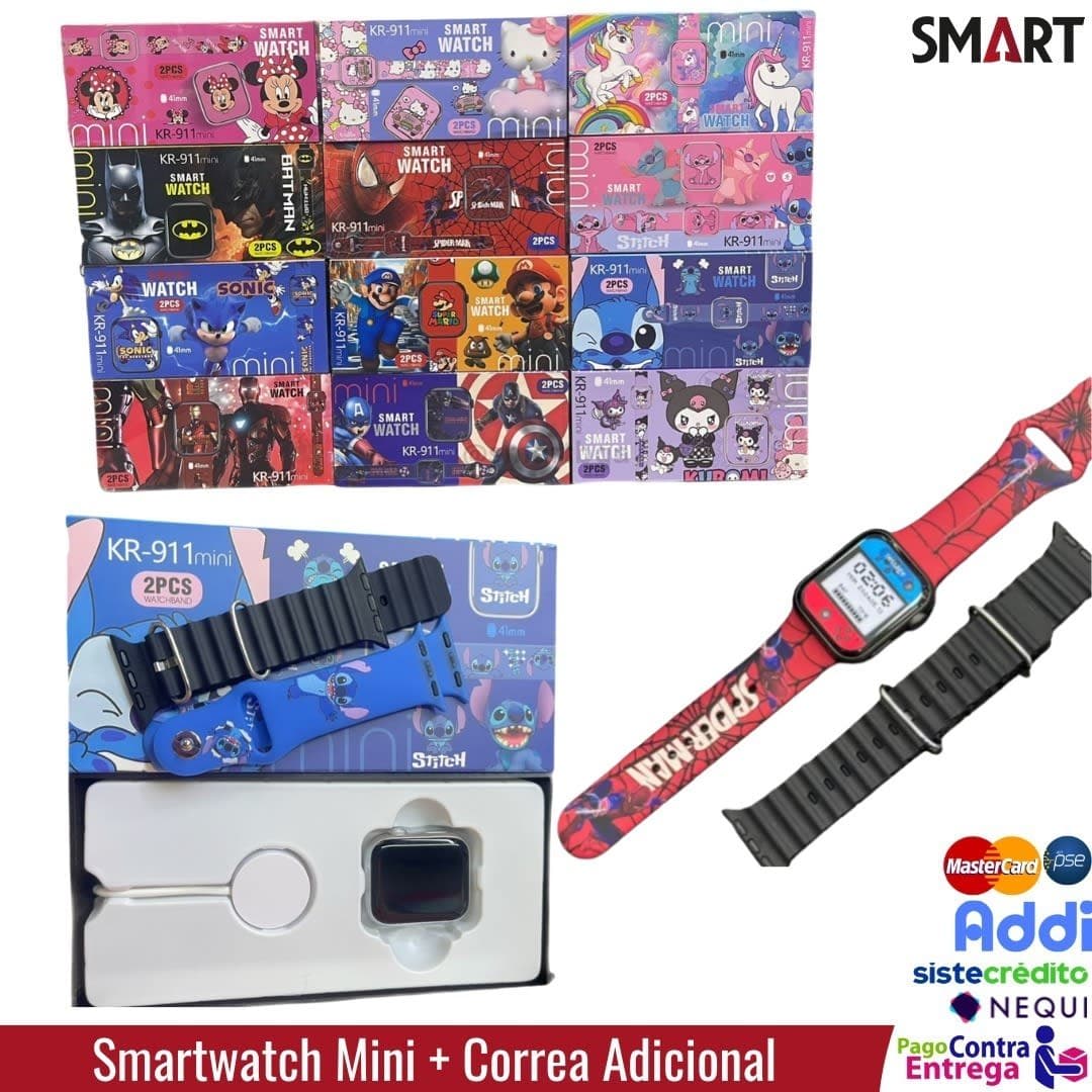 Reloj inteligente Smartwatch KR911 Mini Motivo - foto 1